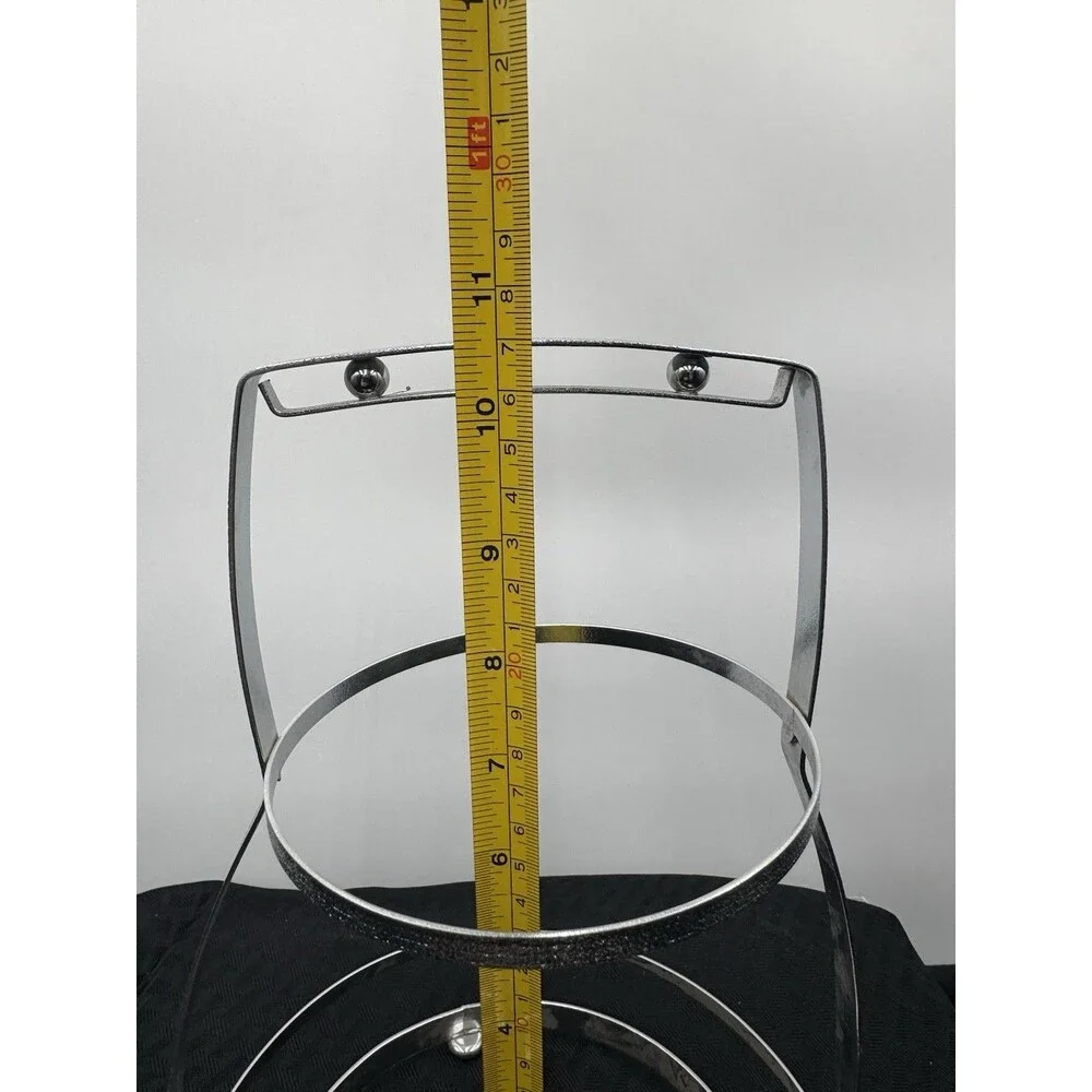 2 tier serving trays vintage